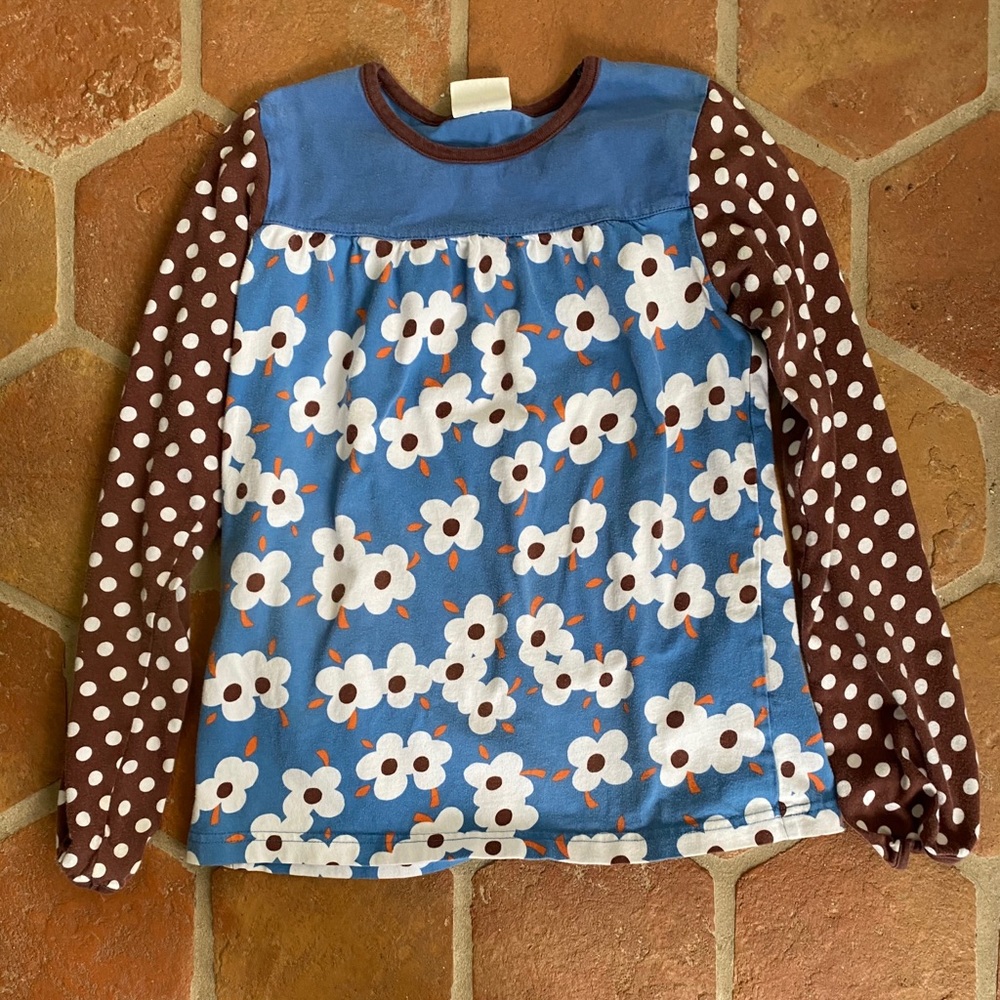 Mini Boden Floral Shirt